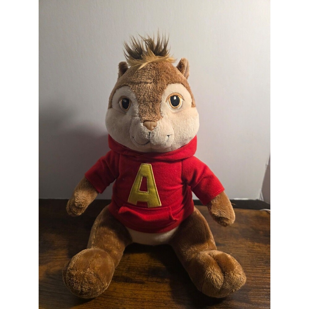 Alvin and The Chipmunks 2010 Build A Bear Workshop Alvin Plush Stuffed Animal